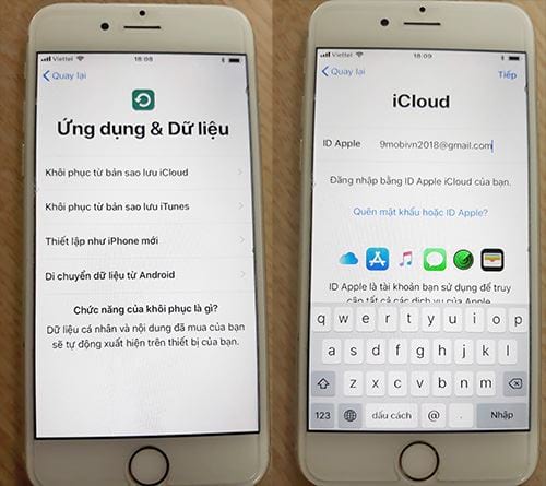 Sao lưu và khôi phục iPhone bằng iCloud 