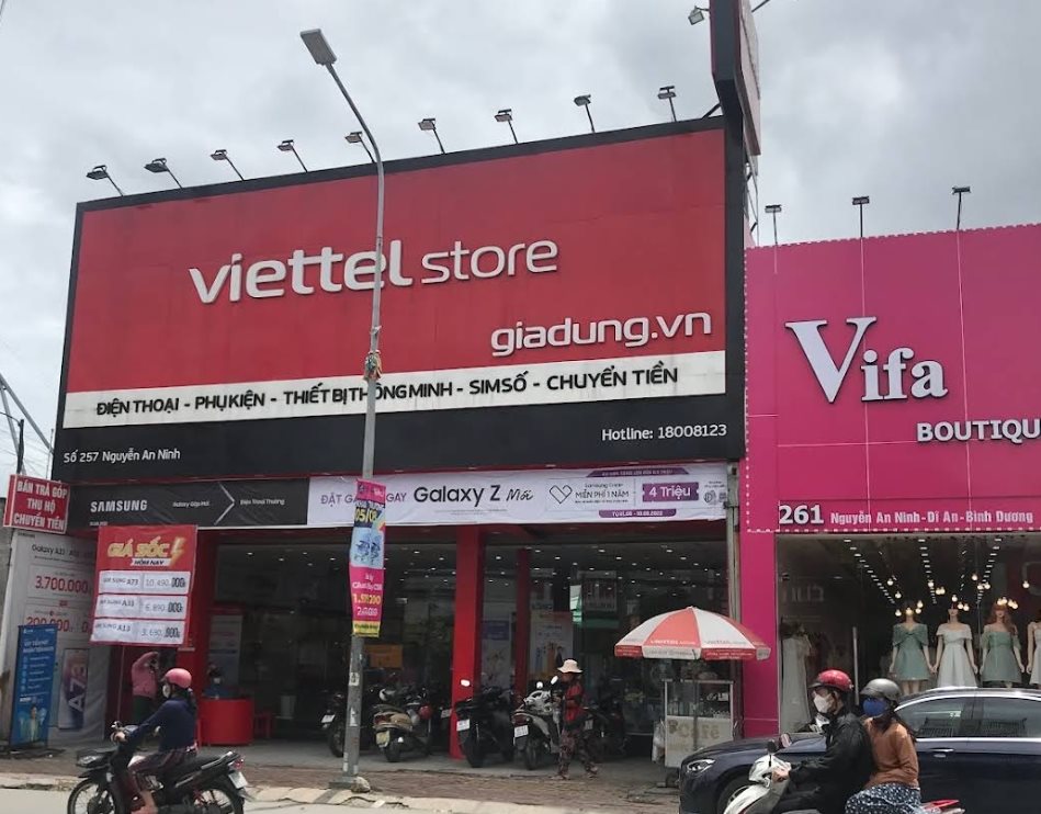 Cửa hàng Viettel Bình Dương