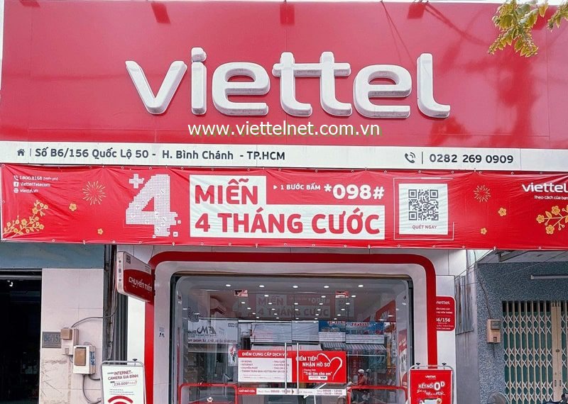 Cửa hàng Viettel Bình Chánh