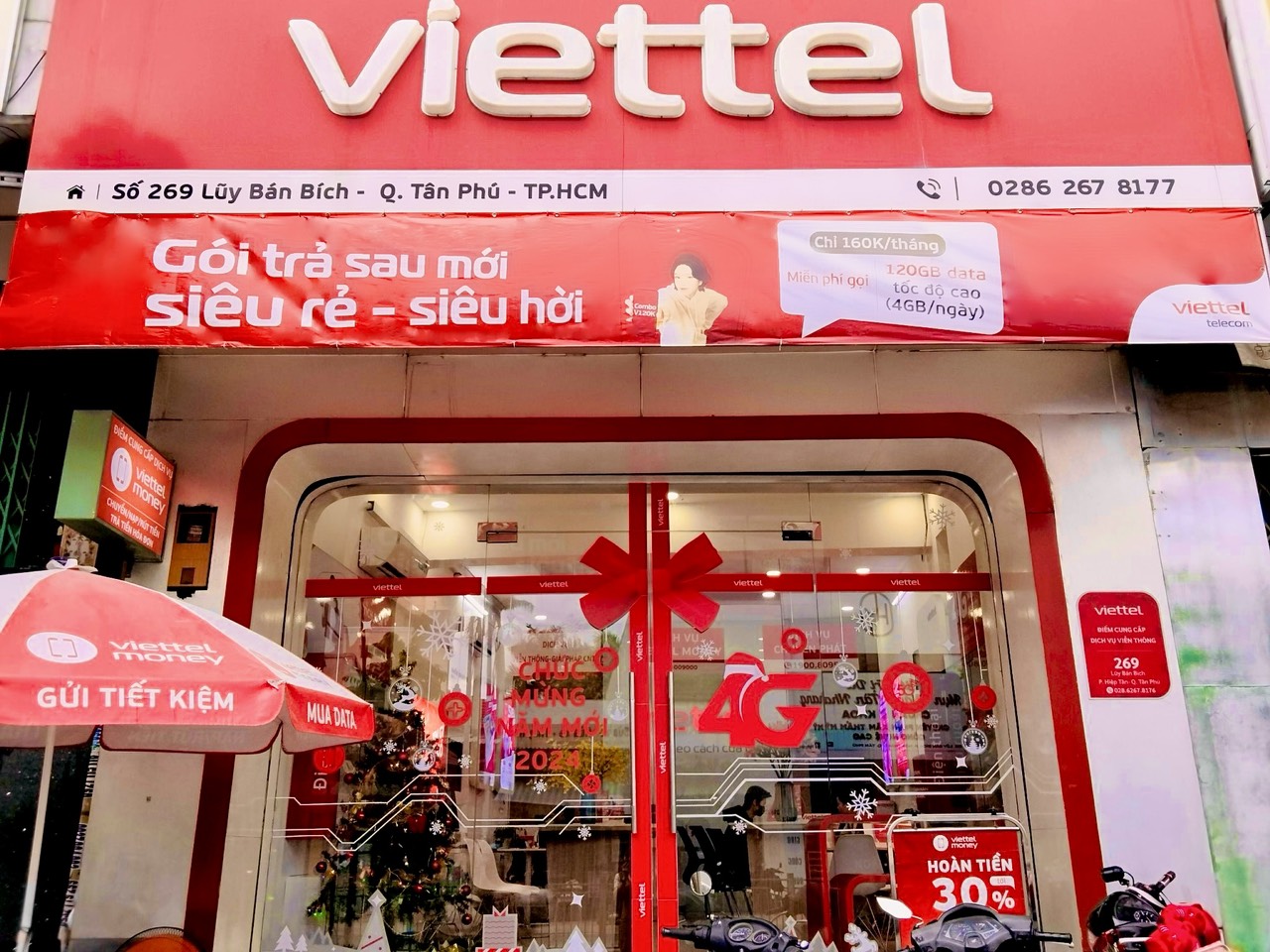 Cửa hàng Viettel Quận Tân Phú