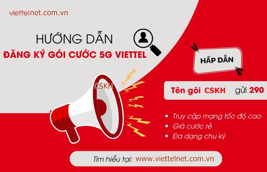 Cách đăng ký 5G Viettel