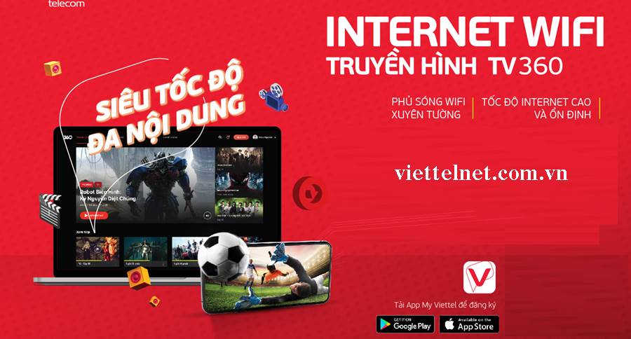 Lắp internet truyền hình Viettel Thành phố Tam Kỳ