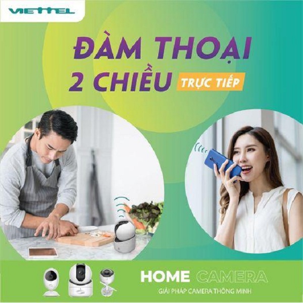 Camera đàm thoại hai chiều tiện ích