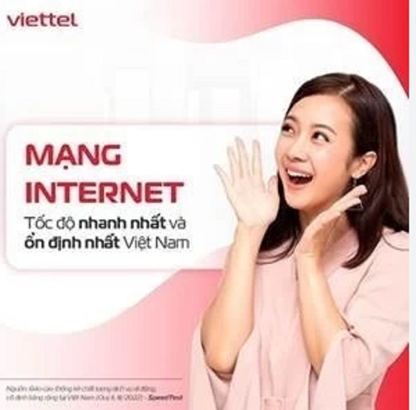 Internet Viettel – giá rẻ, mạng khỏe