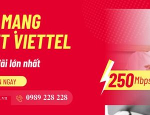 Nhanh chóng lắp mạng Viettel cho hộ gia đình