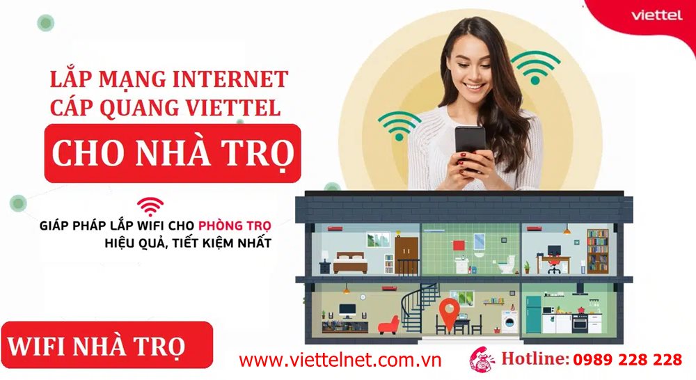 Thiết bị cần thiết để lắp mạng Viettel