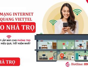 Lắp wifi viettel cho phòng trọ