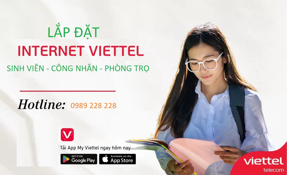 Lắp mạng viettel cho sinh viên, Công nhân, Phòng trọ