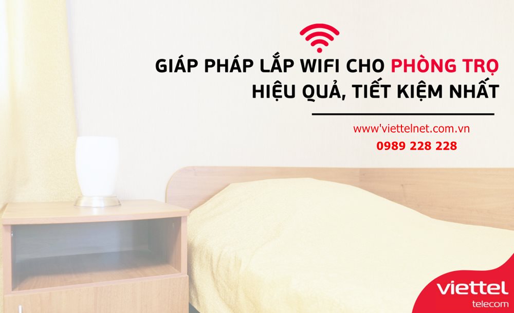 Lợi ích khi lắp mạng Viettel cho phòng trọ