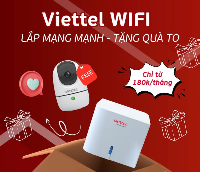 Nhiều ưu đãi đi kèm khi đăng ký Internet Viettel huyện Bình Chánh