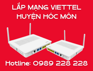 Lắp mạng Viettel huyện Hóc Môn