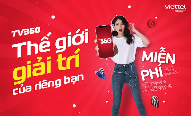 Lắp combo Internet + truyền hình VIettel Hậu Giang để hưởng ưu đãi