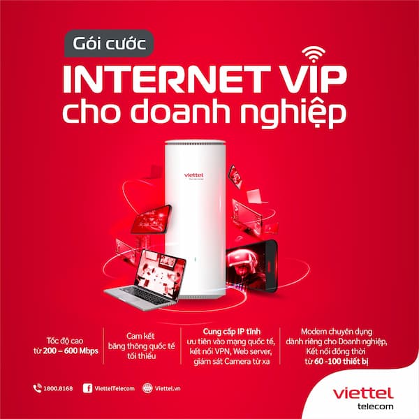 Liên hệ 0989 225 225  tư vấn lắp mạng Viettel Ninh Thuận cho doanh nghiệp