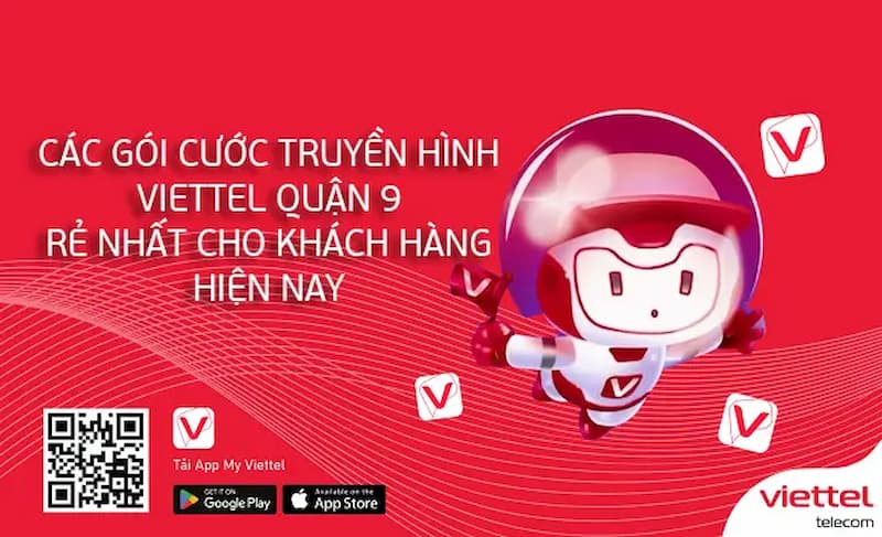 Lắp truyền hình Viettel quận 9 đáp ứng nhu cầu giải trí đỉnh cao