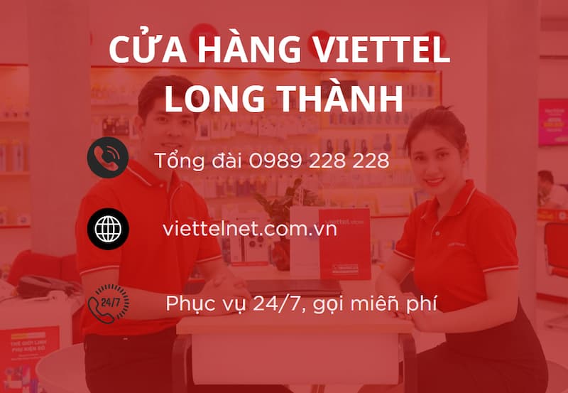 Địa chỉ cửa hàng Viettel Long Thành chi tiết