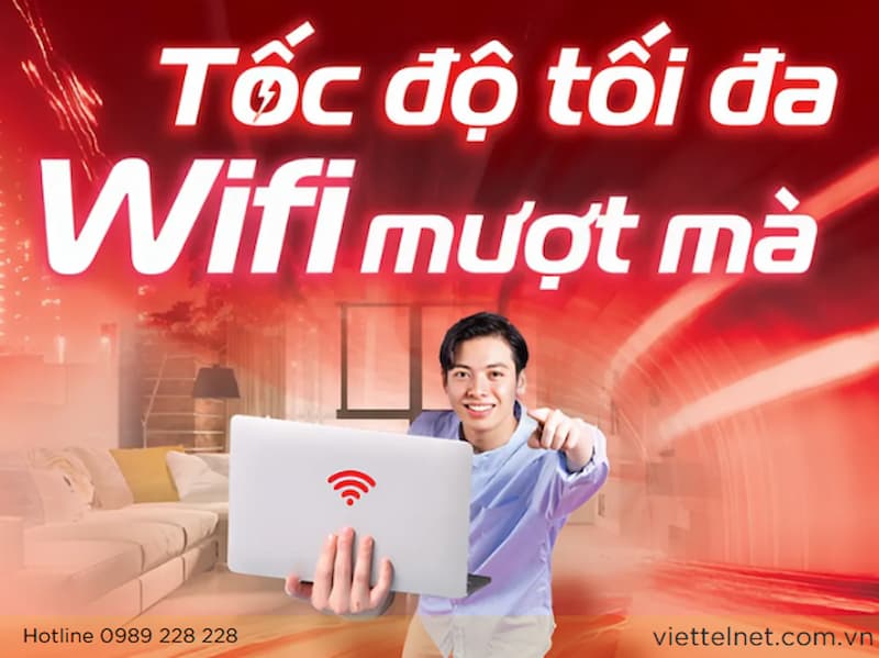 Lắp mạng Internet Viettel tốc độ cao, ổn định