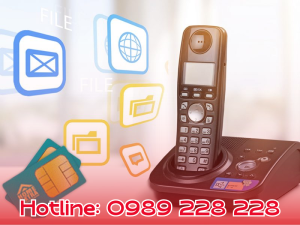 Máy điện thoại bàn lắp sim Viettel