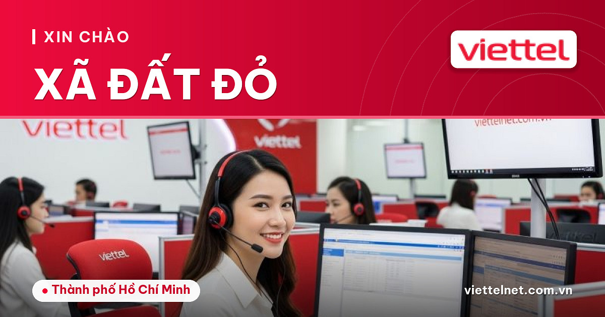 Tư vấn dịch vụ Viettel Xã Đất Đỏ cho gia đình và doanh nghiệp