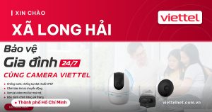 Viettel Xã Long Hải tư vấn lắp mạng, camera và truyền hình