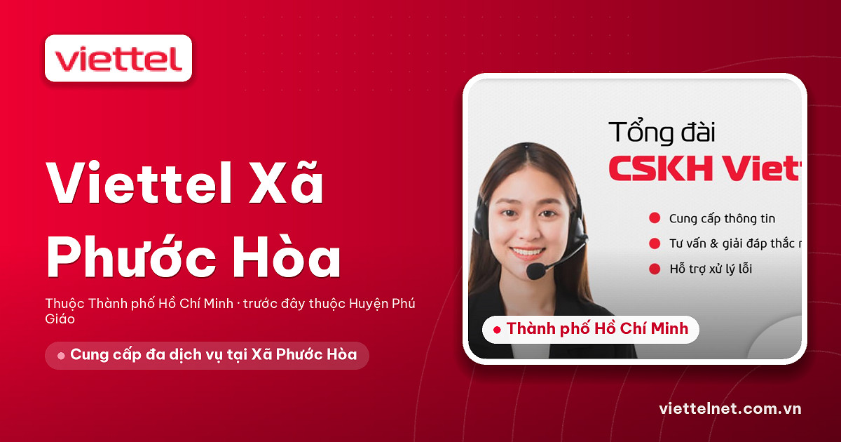 Tư vấn Viettel Xã Phước Hòa cho hộ gia đình địa phương
