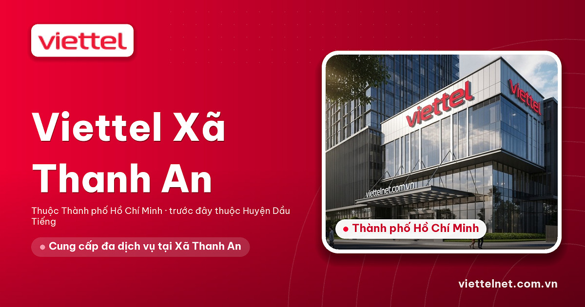 Gia đình sử dụng dịch vụ Viettel Xã Thanh An với Wi-Fi và TV360